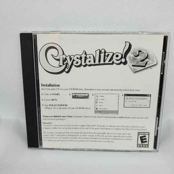 Video Game PC Crystalize 2 Quest for the Jewel Crown No Scratches Clean - Picture 5 of 11